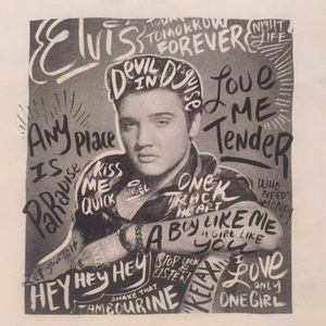 vintage style elvis crop top